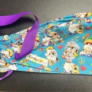 Krazy Kat Blue and Purple Face Mask Vibrant Accessories